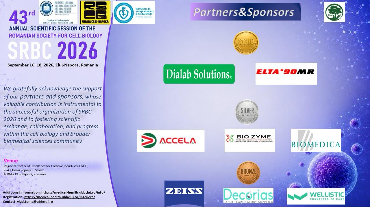 SRBC 2026 - Partners and Sponsors